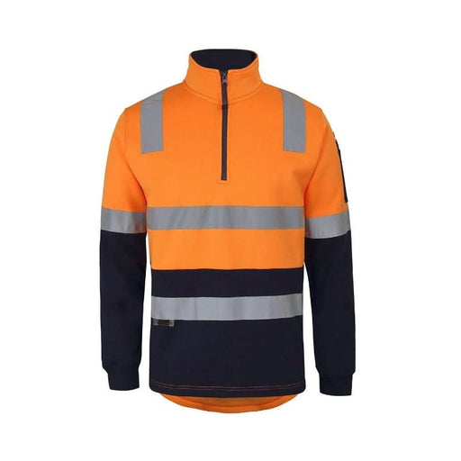 JB's 1/2 Zip Aust. Rail Day Night Reflective Taped Fleece Jumper - Shopica Pty Ltd