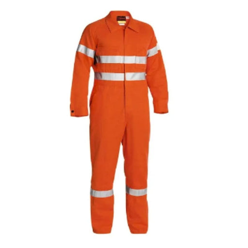 Bisley Indura® Ultra Soft® Flame Retardant Coverall 3M Fire Resistant Reflective Tape Overall - Shopica Pty Ltd