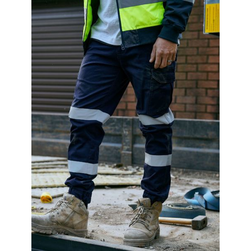 Bisley Taped Biomotion Stretch Cotton Drill Cargo Pants - Shopica Pty Ltd