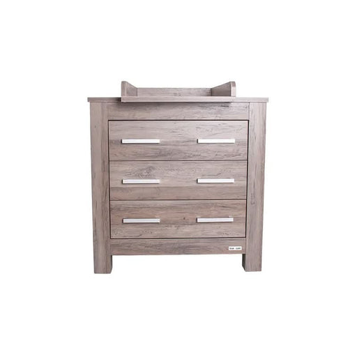 Elegant Love N Care Bordeaux Chest in its timeless Brown Vintage finish, enhancing nursery decor