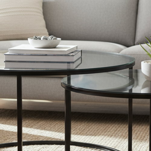 The Art of Choosing the Right Black Nesting Coffee Table for Your Living Space