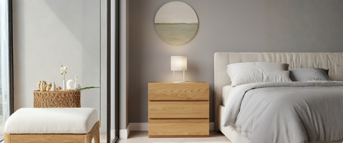 Oak Bedside Tables