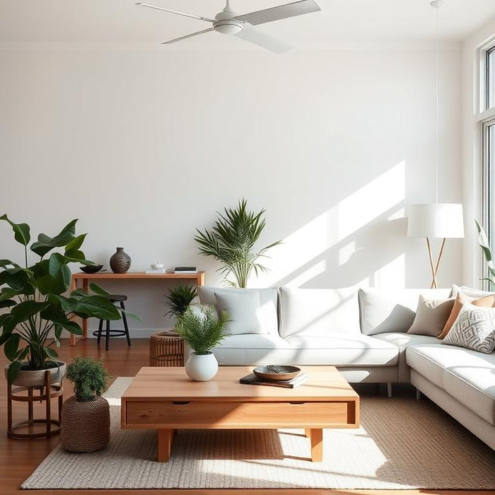 Modern Australian living room with contemporary indoor furniture
