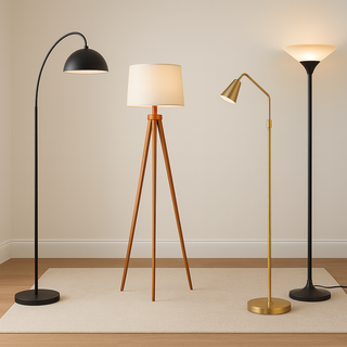 Stylish floor lamp with adjustable design, ideal for modern home décor – Shop floor lamps online at Shopica.