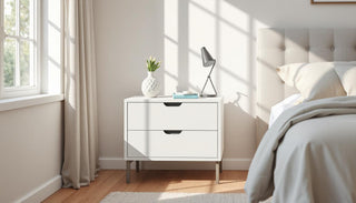 White Bedside Tables
