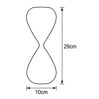 1-Hour Glass Hourglass Black And White Diagram