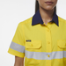 King Gee Women's Workcool Vented Reflective Short Sleeve Shirt - Shopica Pty Ltd
