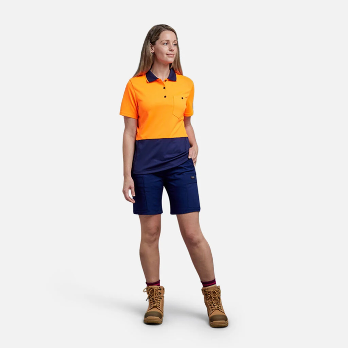 King Gee  Women's  Workcool Pro Shorts - Stretch - Navy - Black - Khaki - Shopica Pty Ltd