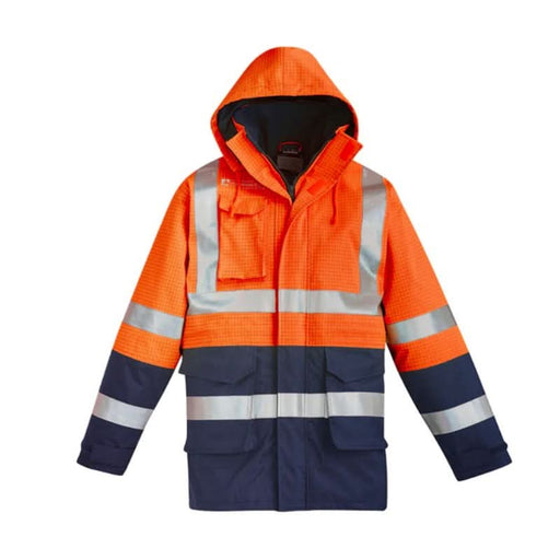 Syzmik Mens Flame Retardant Arc Rated Anti Static Waterproof Jacket - Shopica Pty Ltd