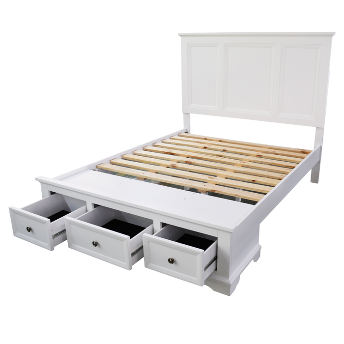 Sala Queen Bed Dresser Mirror & Bedsides-Kit-MKII