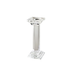 Stunning Elevated Elegance Pillar Candle Holder casting a warm glow on a chic dining table