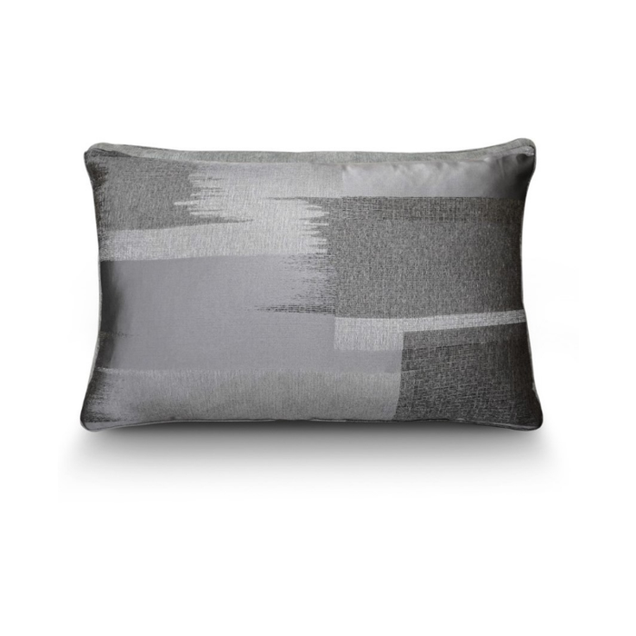 Sophistication in Every Shade: Brushed Artistic Grey Shades Cushion - Shopica Pty Ltd