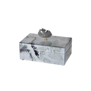 Luxurious Marbled Jewellery Case with Spacious & Secure Compartments