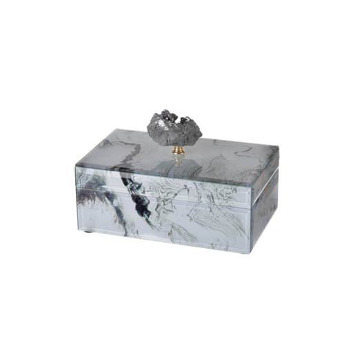 Luxurious Marbled Jewellery Case with Spacious & Secure Compartments