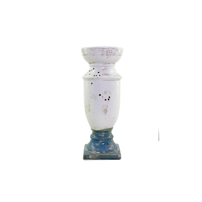 Close-up of the Coastal Candle Stick's sleek design, embodying timeless coastal elegance