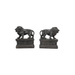 Regal Guardian: King Of The Jungle Lion Bookend Black Standout Piece - Shopica Pty Ltd