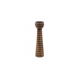 Natura Resin Candle Holder Red Oak Large