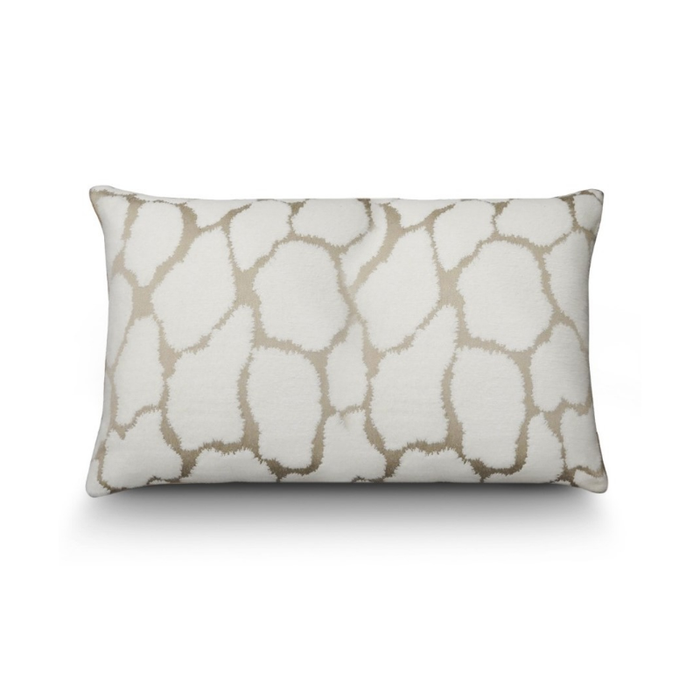 Cellopod White And Gold Modern Cushion - Shopica Pty Ltd