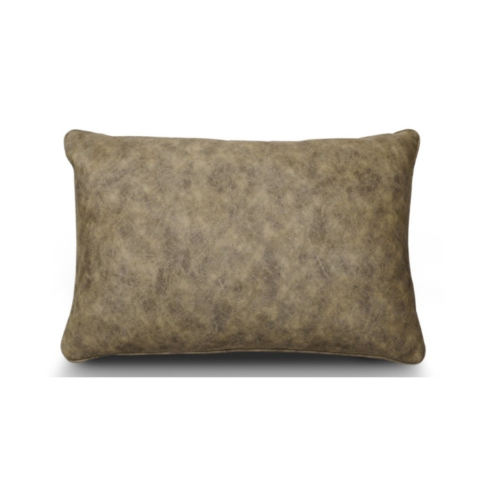 Sleek Sheen Elegance: Fancy Brown Smooth Slight Sheen Cushion - Shopica Pty Ltd