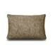 Sleek Sheen Elegance: Fancy Brown Smooth Slight Sheen Cushion - Shopica Pty Ltd