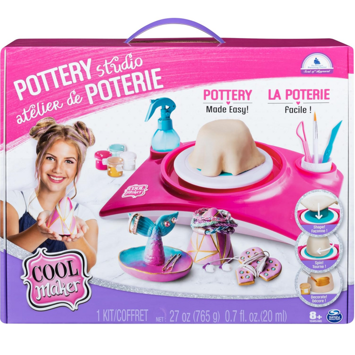 Cool Maker Clay Pottery Craft Kit Studio