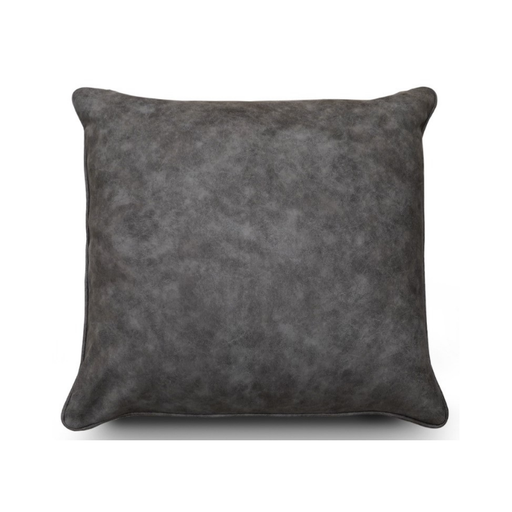 Elegant Midnight: Dark Grey Cushion with a Smooth, Slight Sheen - Shopica Pty Ltd
