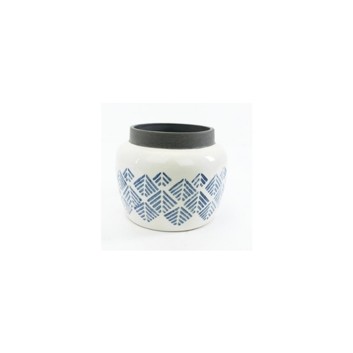 Greentree Ceramic Vase BW: Modern Elegance Unleashed