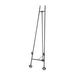 The Black Museum Easel Canvas Stand in elegant black, transforming home spaces into artful exhibits
