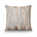 Copper StripyRoads Golden Earthy Grey Modern Cushion - Shopica Pty Ltd