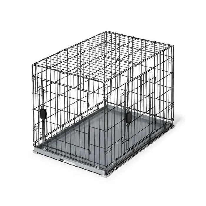 Elegant Graphite Haven for Your Furry Companion
