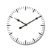 Eloquent White MDF Timepiece: Classic Wall Clock - Shopica Pty Ltd