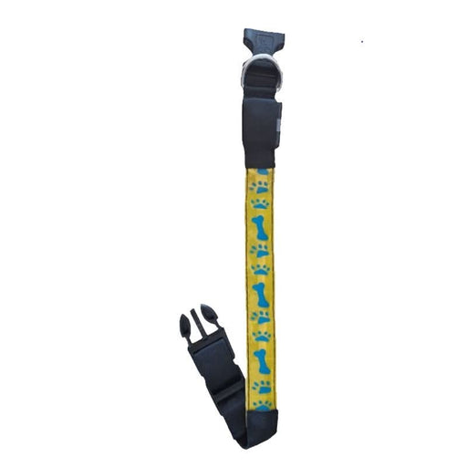 Variety of sizes in stylish nylon dog collars