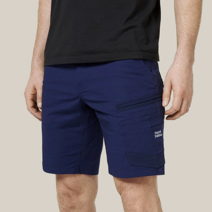 Hard Yakka Raptor Active Mid Length Tradie Work Shorts