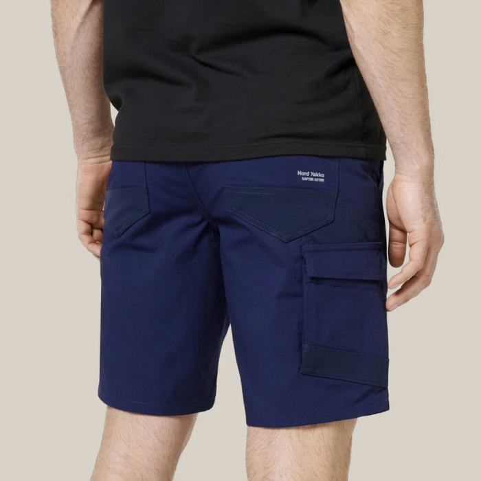 Hard Yakka Raptor Active Mid Length Tradie Work Shorts