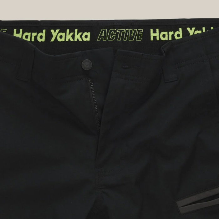 Hard Yakka Raptor Active Mid Length Tradie Work Shorts