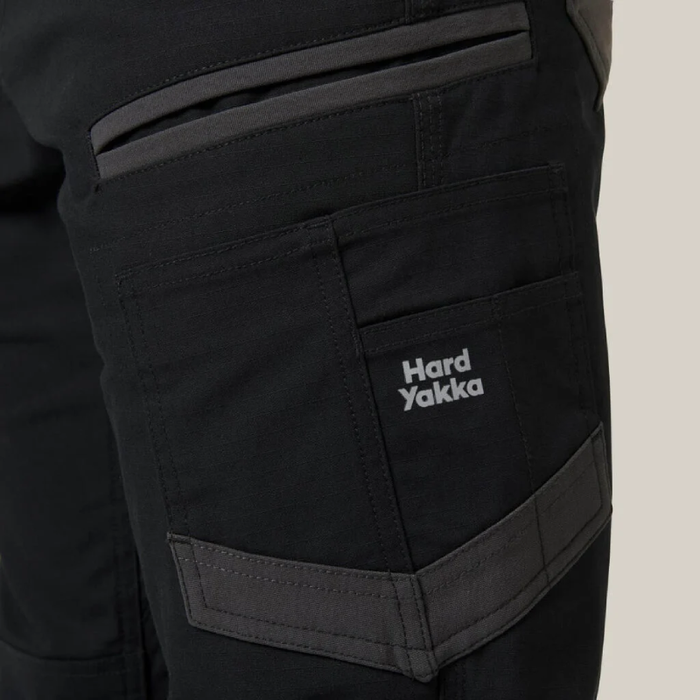 Hard Yakka Raptor Active Mid Length Tradie Work Shorts