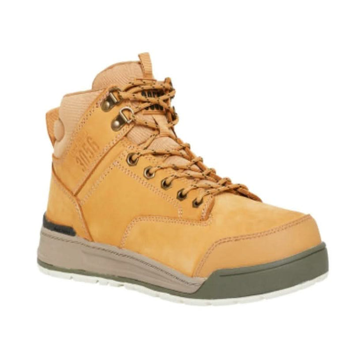 Mens Hard Yakka Lace and Side Zip Steel Cap Tradie Safety Toe Work Boots - Shopica Pty Ltd
