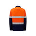 Hard Yakka Long Sleeve Hi Vis Light Weight 2 Tone Ventilated Shirt With 3M Reflective Tape - Shopica Pty Ltd