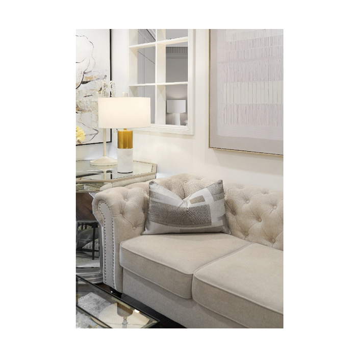 Sophistication in Every Shade: Brushed Artistic Grey Shades Cushion - Shopica Pty Ltd