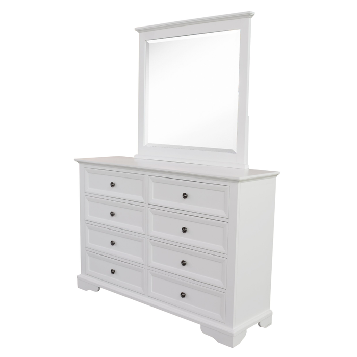 Sala Queen Bed Dresser Mirror & Bedsides-Kit-MKII