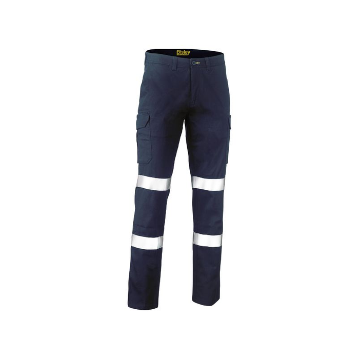 Bisley Taped Biomotion Stretch Cotton Drill Cargo Pants - Shopica Pty Ltd