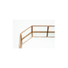 Elegant rose gold glass vanity tray with exquisite detailing
