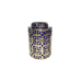 Luxurious Victoria Navy & Gold Jar capturing the essence of opulent design.