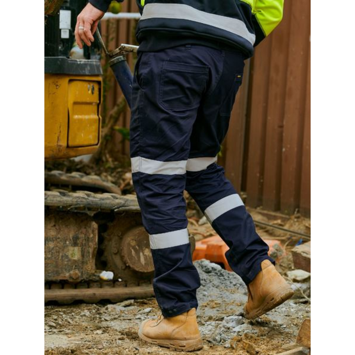 Bisley Taped Biomotion Stretch Cotton Drill Cargo Pants - Shopica Pty Ltd