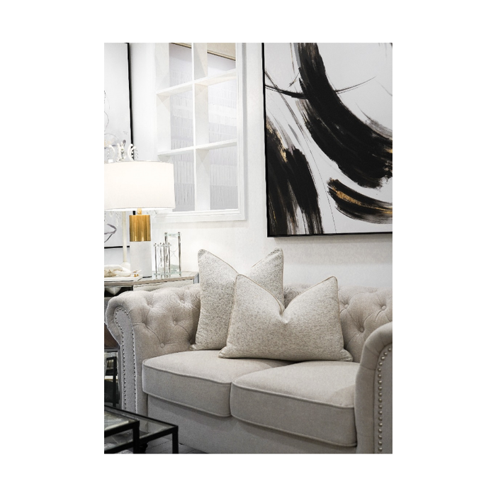 Plain Embellishment Modern Timeless Cushion - Shopica Pty Ltd