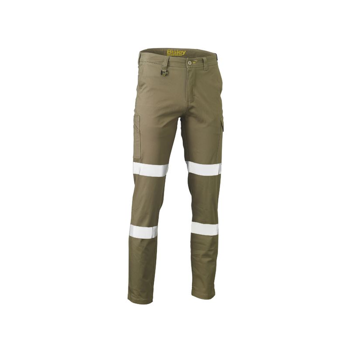 Bisley Taped Biomotion Stretch Cotton Drill Cargo Pants - Shopica Pty Ltd
