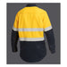 King Gee Shieldtec Lenzing Flame Ratardant Hi-Vis Spliced Open Front Taped Shirt - Shopica Pty Ltd