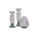 Sophisticated Coastal Candle Stick in nautical blue, enhancing the room with a coastal vibe