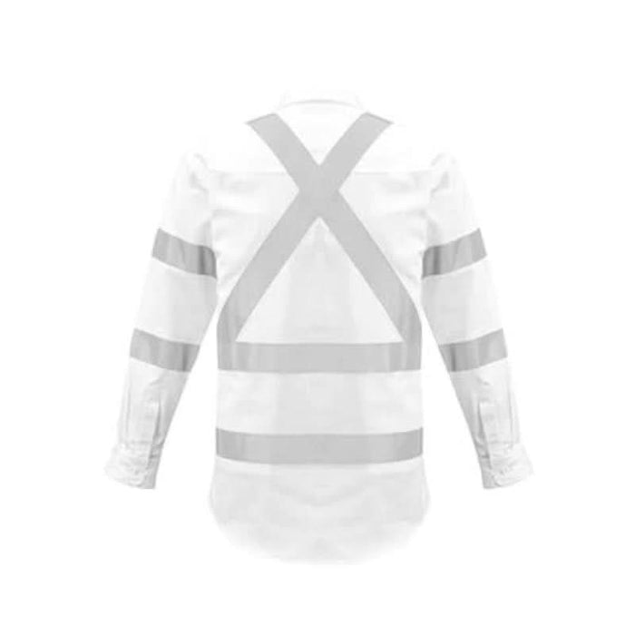 Syzmik Mens Bio Motion X Back Day Night Reflective Tape Long Sleeve Shirt - Shopica Pty Ltd