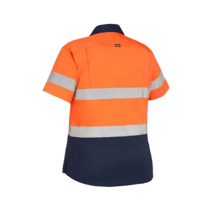 Bisley Women's Taped Hi Vis Cool Lightweight Drill Shirt - Shopica Pty Ltd